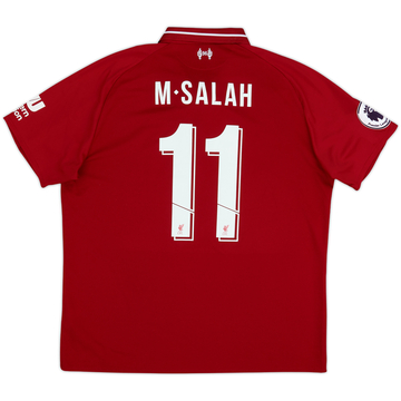 2018-19 Liverpool Camiseta Local M.Salah #11 - 6/10 - (XL)