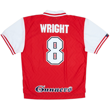 1996-98 Arsenal Home Shirt Wright #8 - 7/10 - (XL)