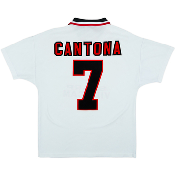 1996-97 Manchester United Away Shirt Cantona #7 - 5/10 - (M)