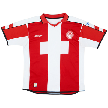 Camiseta de local del Olympiakos 2003-04 - 6/10 - (XL)