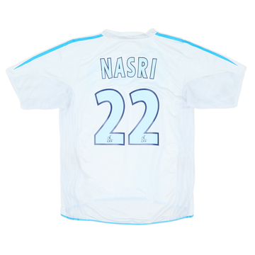 2004-05 Olympique Marseille Home Shirt Nasri #22 - 6/10 - (S)