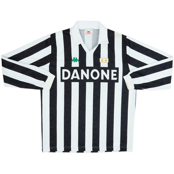 1992-94 Juventus Home L/S Shirt - 8/10 - (L)