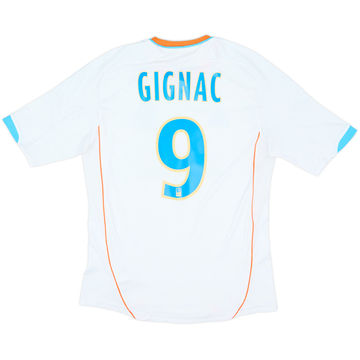 2012-13 Olympique Marseille Home Shirt Gignac #9 - 6/10 - (S)