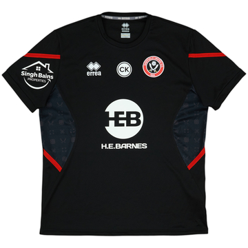2022-23 Sheffield United Errea Staff Issue Training Shirt CK - 9/10 - (L)
