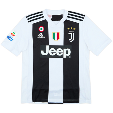 2018-19 Juventus Home Shirt Dybala #10 - 4/10 - (15-16 Years)
