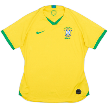 2019-20 Brazil Home Shirt - 6/10 - (Women's L)