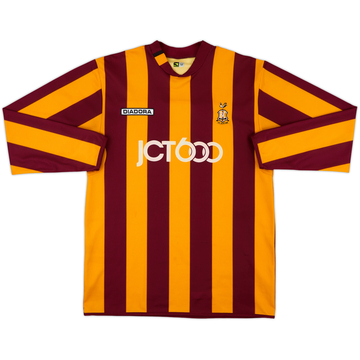 2004 Bradford City Home L/S Shirt - 8/10 - (M)