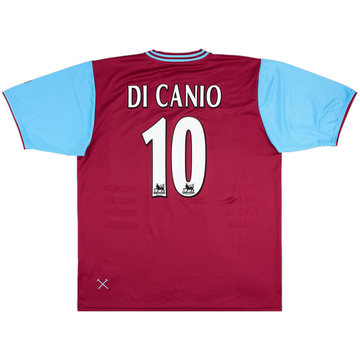 2001-03 West Ham Camiseta Local Di Canio #10 - 8/10 - (XXL)