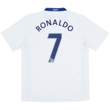 2008-10 Manchester United Camiseta de visitante Ronaldo #7 - 5/10 - (M)