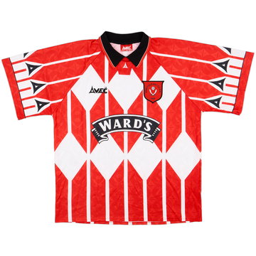 1995-96 Sheffield United Home Shirt - 8/10 - (L)