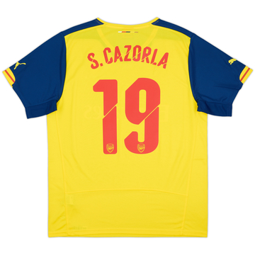 2014-15 Arsenal Away Shirt S.Cazorla #19 - 8/10 - (L)