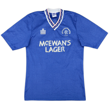 1990-92 Rangers Home Shirt - 8/10 - (S)