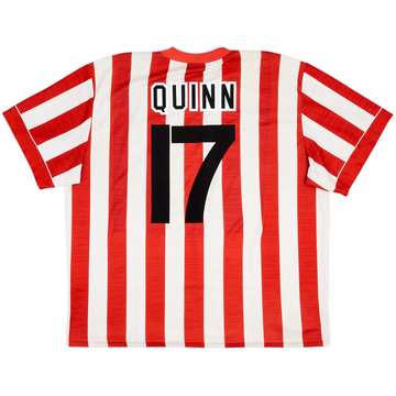 1996-97 Sunderland Home Shirt Quinn #17 - 7/10 - (XXL)