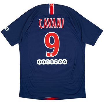 2018-19 Paris Saint-Germain Player Issue Home Shirt Cavani #9 - 9/10 - (L)