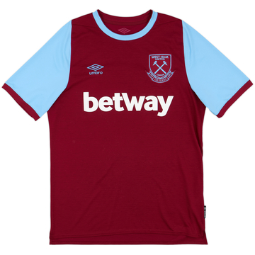 2020-21 West Ham Home Shirt - 8/10 - (L)