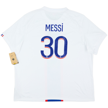 2022-23 Paris Saint-Germain Third Shirt Messi #30 (3XL)