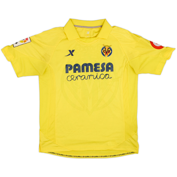 2011-12 Villarreal Home Shirt - 8/10 - (XL)