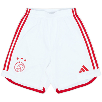 2023-24 Ajax Home Shorts - 9/10 - (L.Boys)