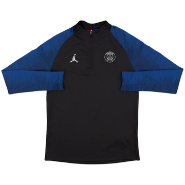 2020-21 Paris Saint-Germain Nike/Jordan 1/4 Zip Drill Top - 9/10 - (L.Boys)