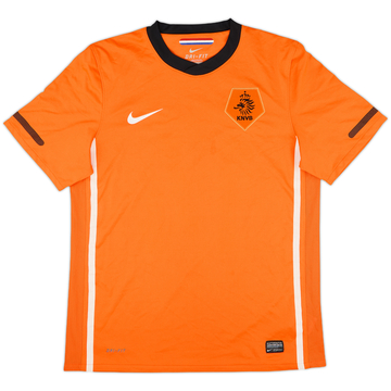 2010-11 Netherlands Home Shirt #14 - 8/10 - (M)