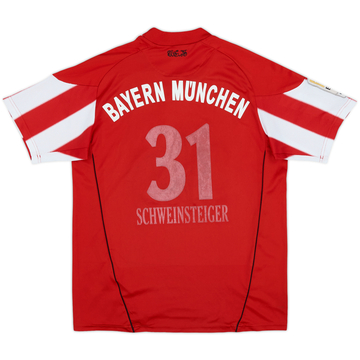 2010-11 Bayern Munich Home Shirt Schweinsteiger #31 - 4/10 - (L.Boys)