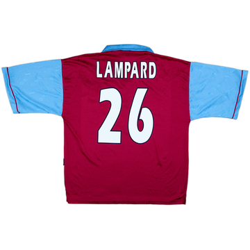 1995-97 West Ham Centenary Home Shirt Lampard #26 - 8/10 - (L)