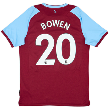 2020-21 West Ham Camiseta Local Bowen #20 - 8/10 - (L)