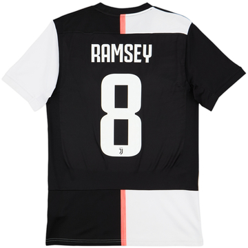 2019-20 Juventus Home Shirt Ramsey #8 - 8/10 - (S)