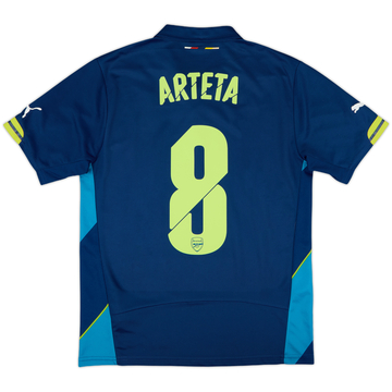 2014-15 Arsenal Third Shirt Arteta #8 - 9/10 - (S)