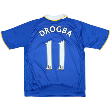 2008-09 Chelsea Home Shirt Drogba #11 - 9/10 - (M.Boys)