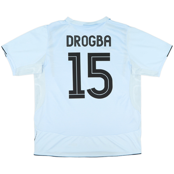 2005-06 Chelsea Away Shirt Drogba #15 - 9/10 - (XXL)