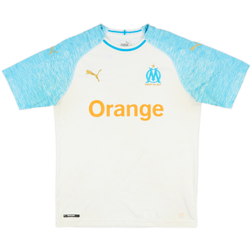 2018-19 Olympique Marseille Home Shirt - 4/10 - (M)