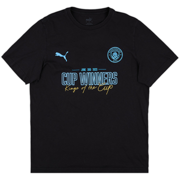 2022-23 Manchester City Puma Cotton Tee - 10/10 - (L)