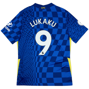 2021-22 Chelsea Home Shirt Lukaku #9 - 10/10 - (M)