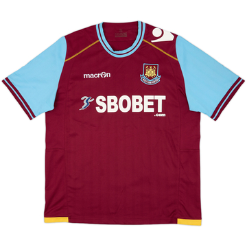2011-12 West Ham Home Shirt - 7/10 - (XL)