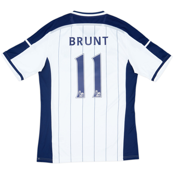 2014-15 West Brom Home Shirt Brunt #11 - 8/10 - (L)