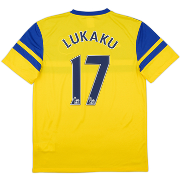 2013-14 Everton Away Shirt Lukaku #17 - 8/10 - (M)