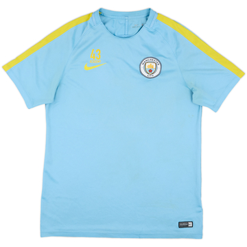 2016-17 Manchester City Nike Youth Player Issue Training Shirt #43 - 5/10 - (L)