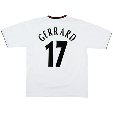 2003-04 Liverpool Away Shirt Gerrard #17 - 7/10 - (L)