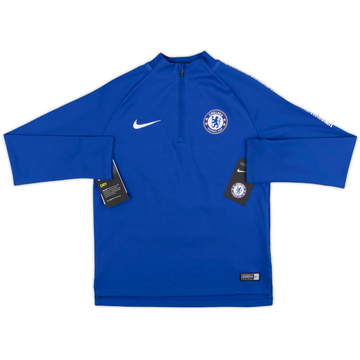 2018-19 Chelsea Nike 1/4 Zip Drill Top (M.Boys)