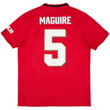 2019-20 Manchester United Home Shirt Maguire #5 - 5/10 - (L)