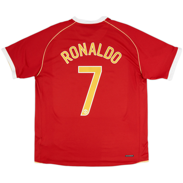 2006-07 Manchester United Home Shirt Ronaldo #7