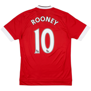 2015-16 Manchester United Home Shirt Rooney #10 - 6/10 - (S)