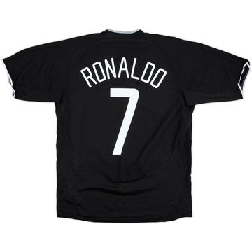2003-05 Manchester United Away Shirt Ronaldo #7 - 5/10 - (L)