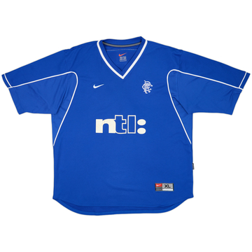 1999-01 Rangers Home Shirt - 6/10 - (XL)