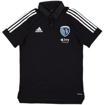 2019-20 Sporting Kansas City adidas Polo Shirt - 8/10 - (S)