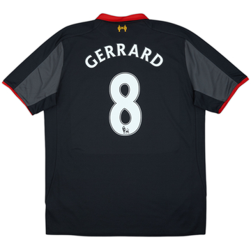 2014-15 Liverpool Third Shirt Gerrard #8 - 10/10 - (XL)