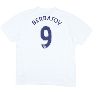 2007-08 Tottenham Home Shirt Berbatov #9 - 8/10 - (XL)