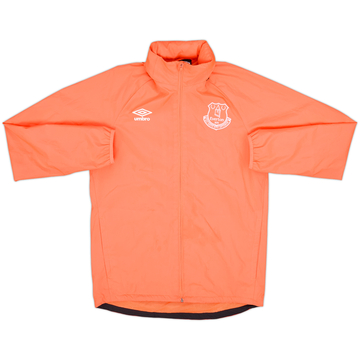2015-16 Everton Umbro Hooded Rain Jacket - 8/10 - (S)