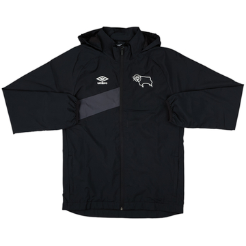 2018-19 Derby Umbro Hooded Track Jacket - 10/10 - (XL.Boys)